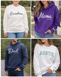 Custom Family Title Hoodie/Crewneck