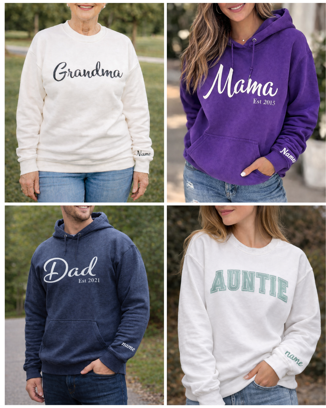 Custom Family Title Hoodie/Crewneck