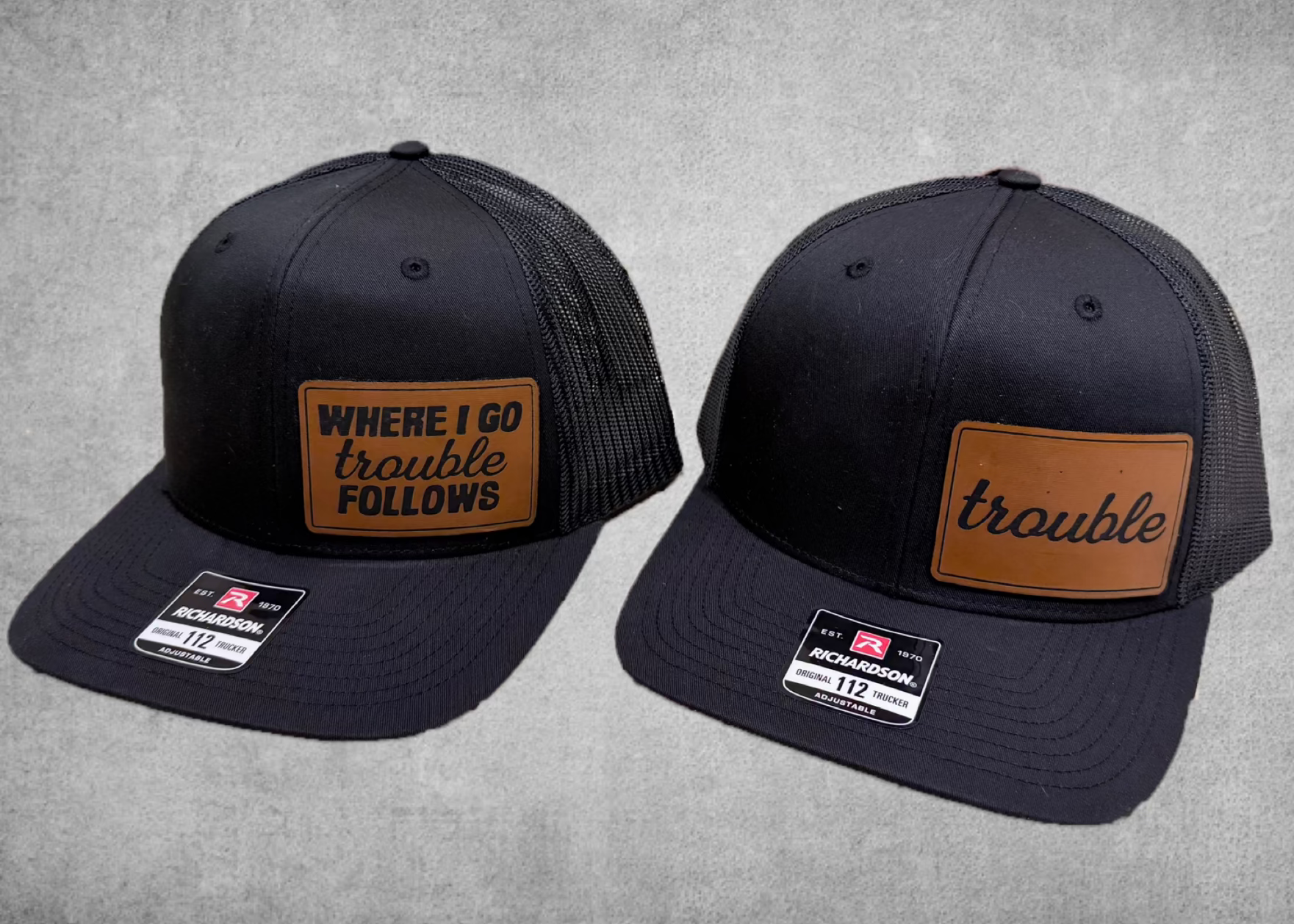 Custom Patch Snap Back Hat ( Curved )